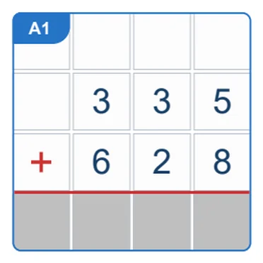 Problem from 3-Digit Addition With Regrouping