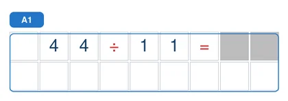 Problem from Division Facts Through 12