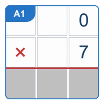 Problem from Multiplication Facts: 7 & 9 Times Tables