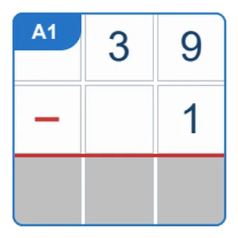 Problem from 2-Digit Minus 1-Digit Subtraction Without Regrouping