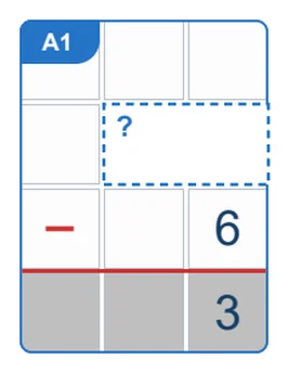Problem from Missing Number Subtraction